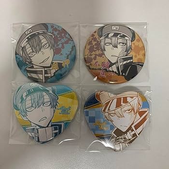 Amazon.co.jp: 桃源暗鬼 不破真一 囲岬 丸缶 ハート缶 缶バッジ